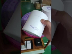 جعبه هدیه کاغذی ظریف سفارشی کردن پوشش و جعبه پایه