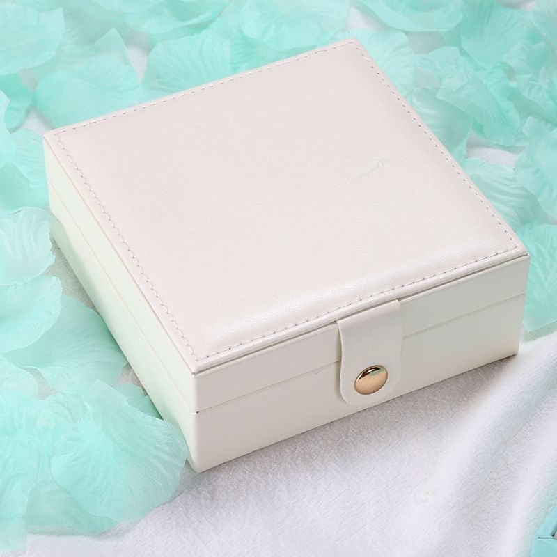 جعبه های نمایشی چاپ شده مربع برای لوکس PU جواهرات چرم مجموعه هنر و صنایع دستی