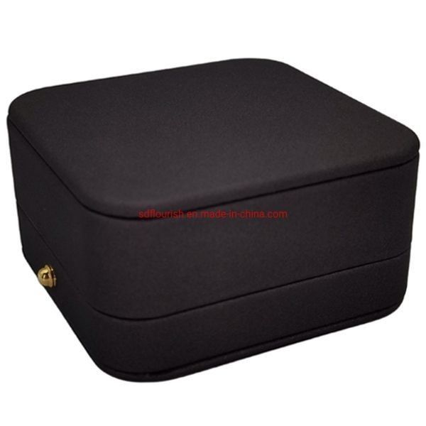چاپ لوگو سفارشی کاغذ بافت سیاه ساعت بسته بندی جعبه هدیه با توجه به الزامات مشتری برای محصولات لوکس