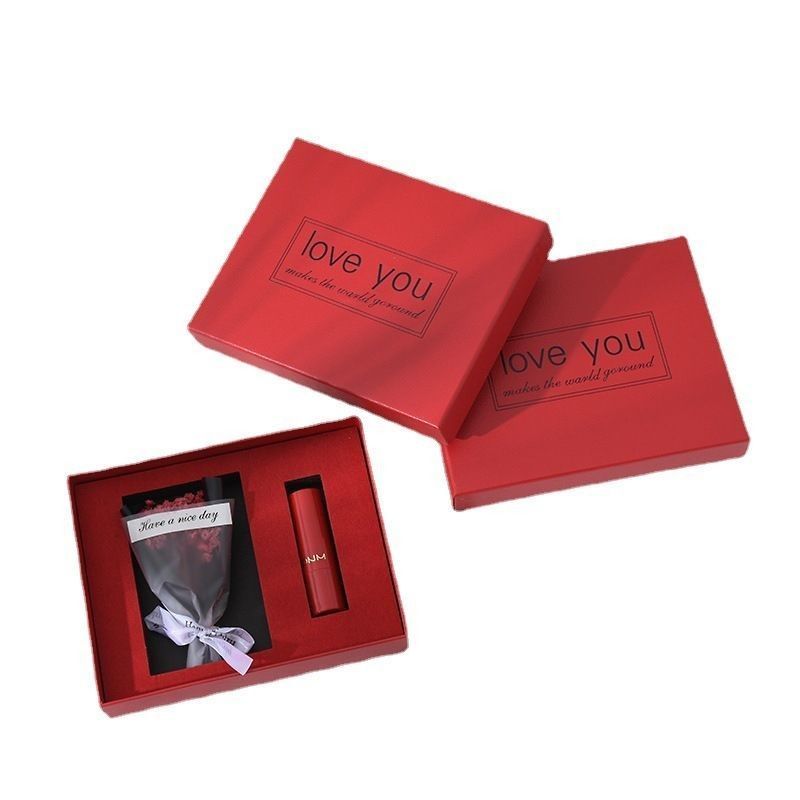 کارتونی لوله دار بطری عطر زیبایی لبخند آرایش گل شراب حمل و نقل کاغذ ذخیره سازی
