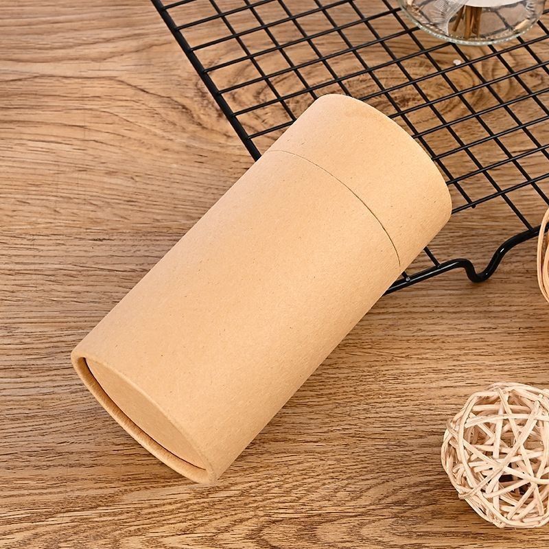 آبپاش Kraft کاغذ دور لوله جعبه کاغذ کارتن بطری ظرف برای چای قهوه