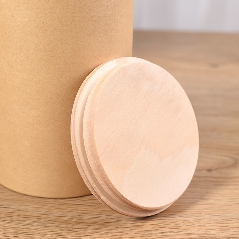 آبپاش Kraft کاغذ دور لوله جعبه کاغذ کارتن بطری ظرف برای چای قهوه