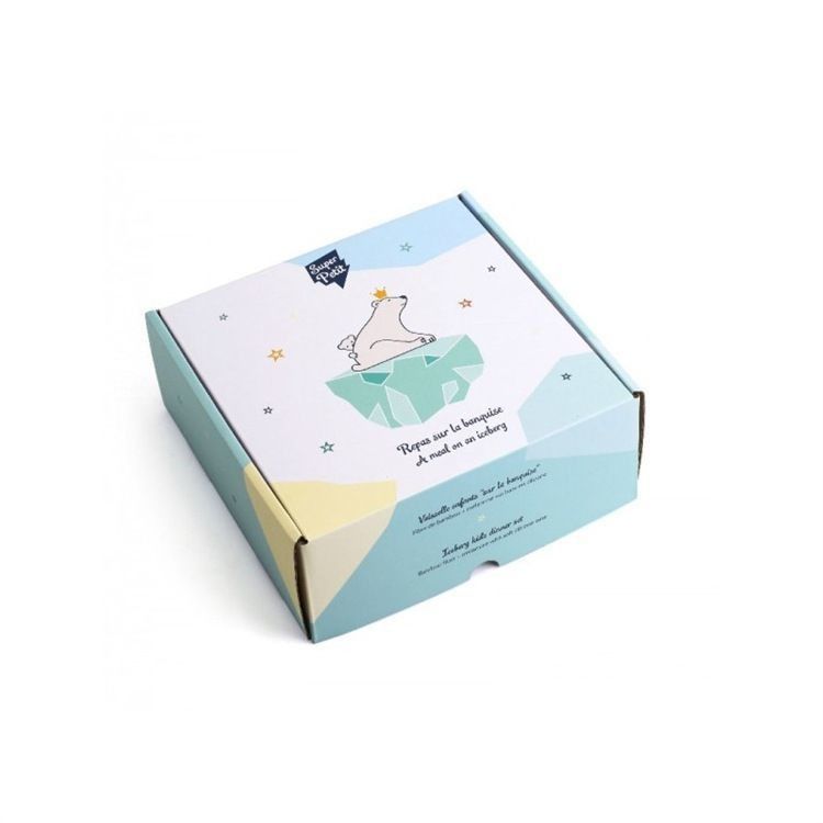 جعبه کارتن کاغذ کارتونی گالوانیز قابل بازیافت Eco Friendly 3 Layer Gift Packaging Box